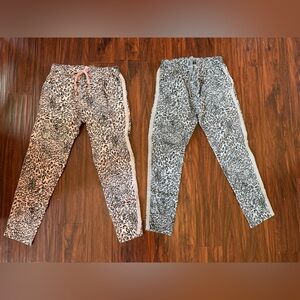 Leopard Print Joggers Set
